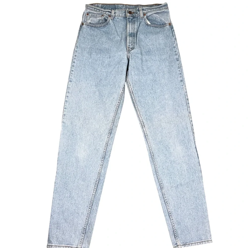 Levi's 550 Jeans Mens 34W 36L Faded Blue Relaxed Fit VTG USA